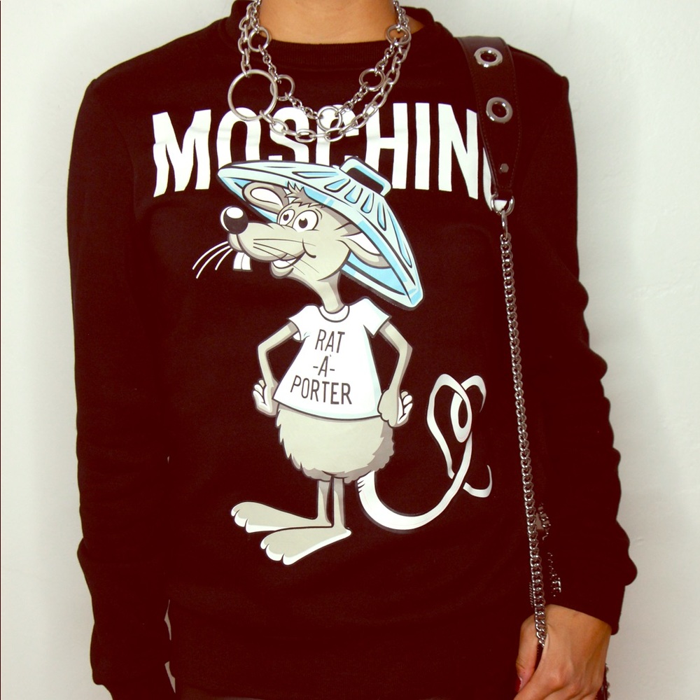Moschino Rat-a-Porter Sweatshirt